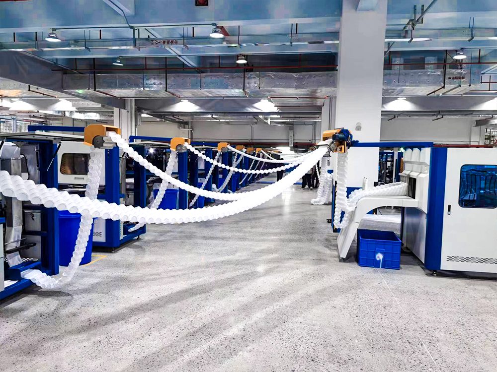 Aplicación real de la maquinaria Yulun en una fábrica grande