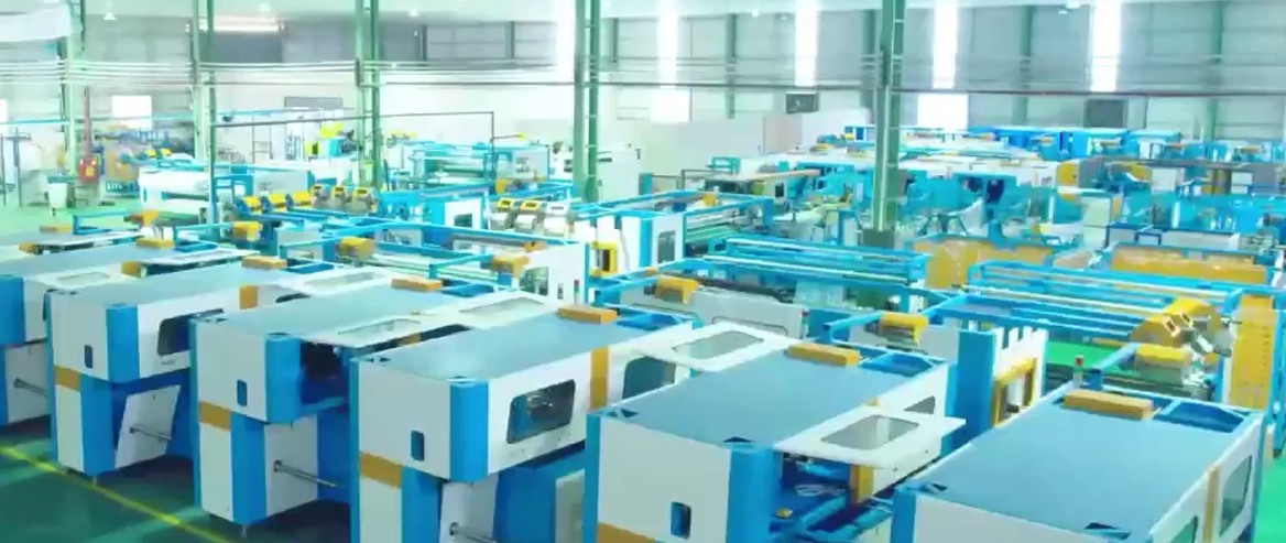 Taller de producción de primavera en Yulun Machinery