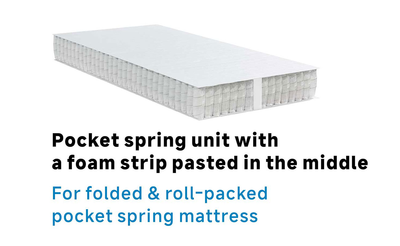 Máquina de ensamblaje de resorte de bolsillo automático de alta velocidad